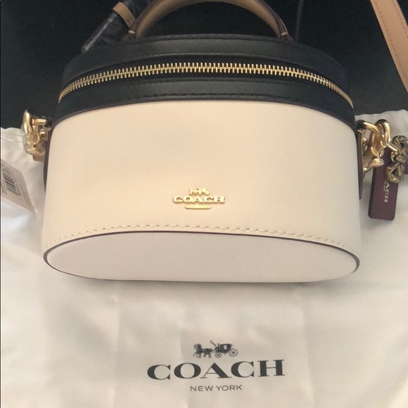 coach selena trail bag in colorblock